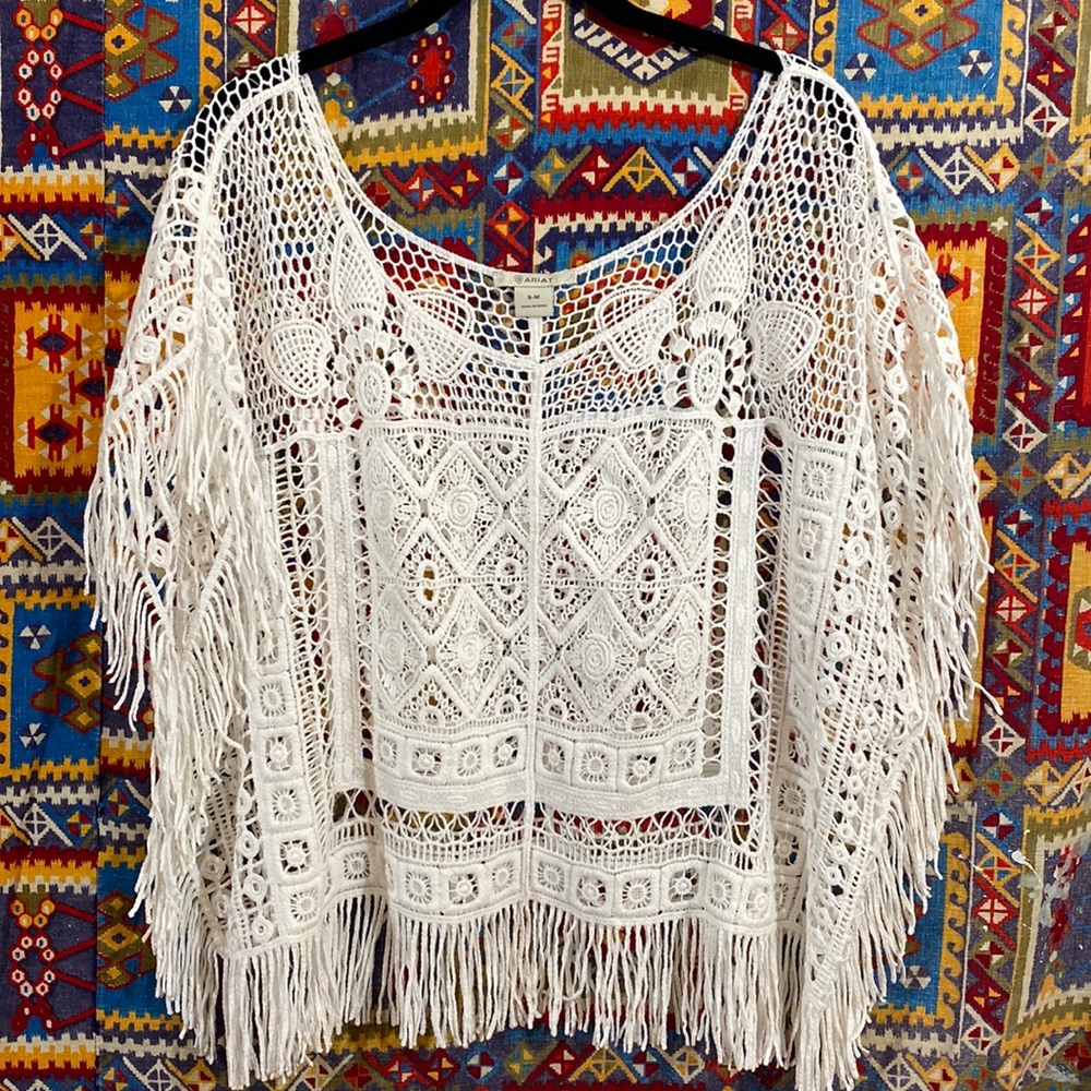 Crocheted Tallulah Poncho by Ariat
